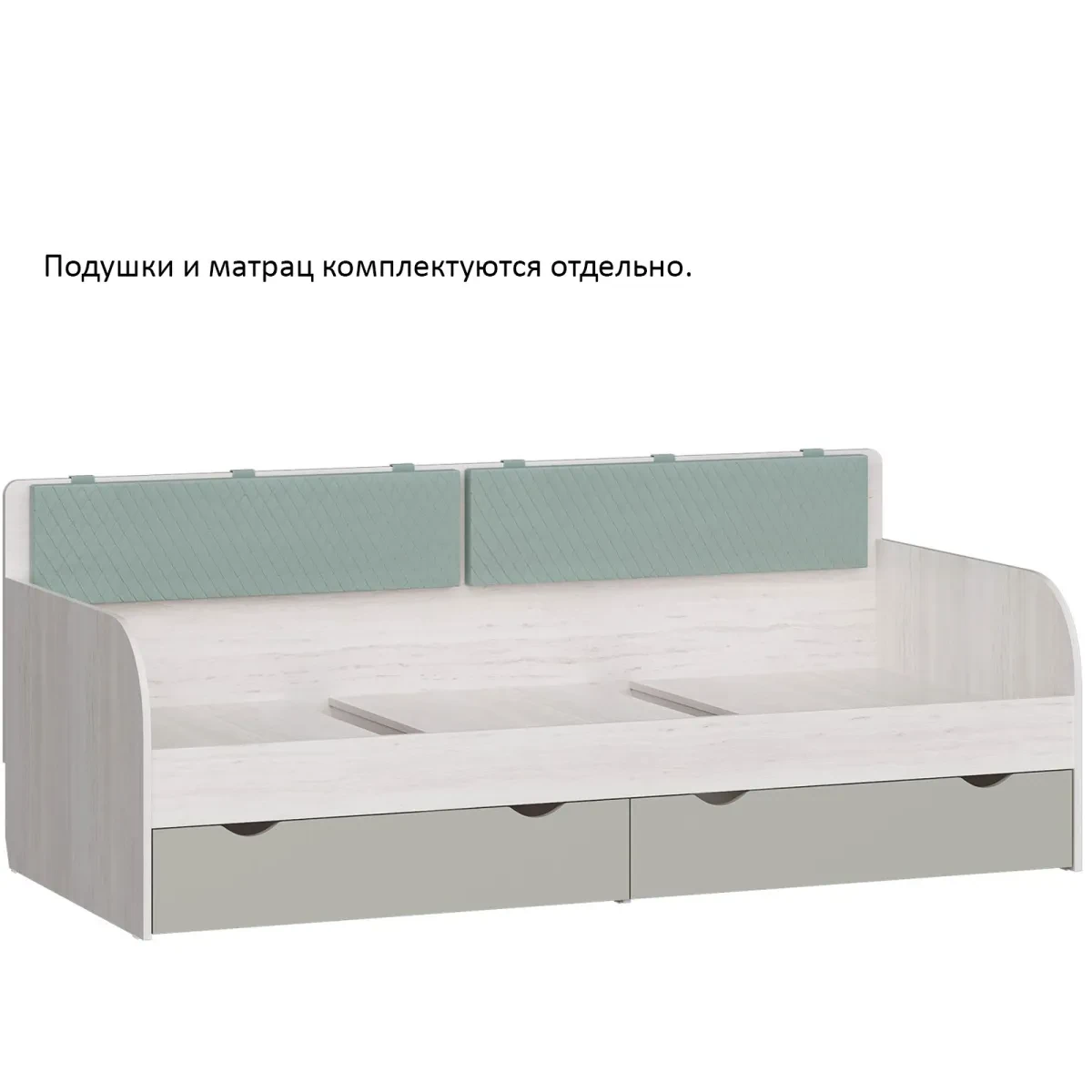 Юкка 900.4  (Кровать-тахта с основанием из ЛДСП)