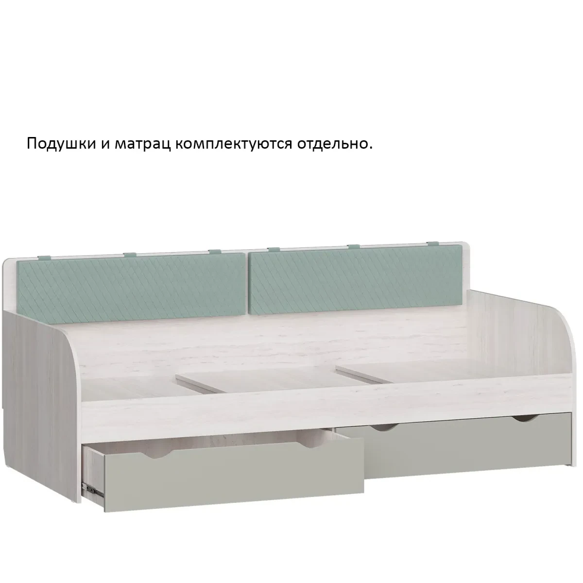 Юкка 900.4  (Кровать-тахта с основанием из ЛДСП)