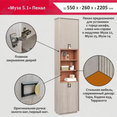 Муза 5.1 (Пенал)