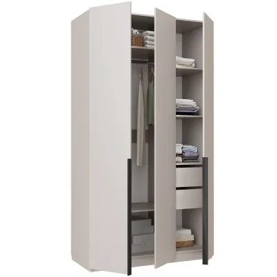 Чарли 25 NEW (Шкаф 3-створчатый) — Кашемир